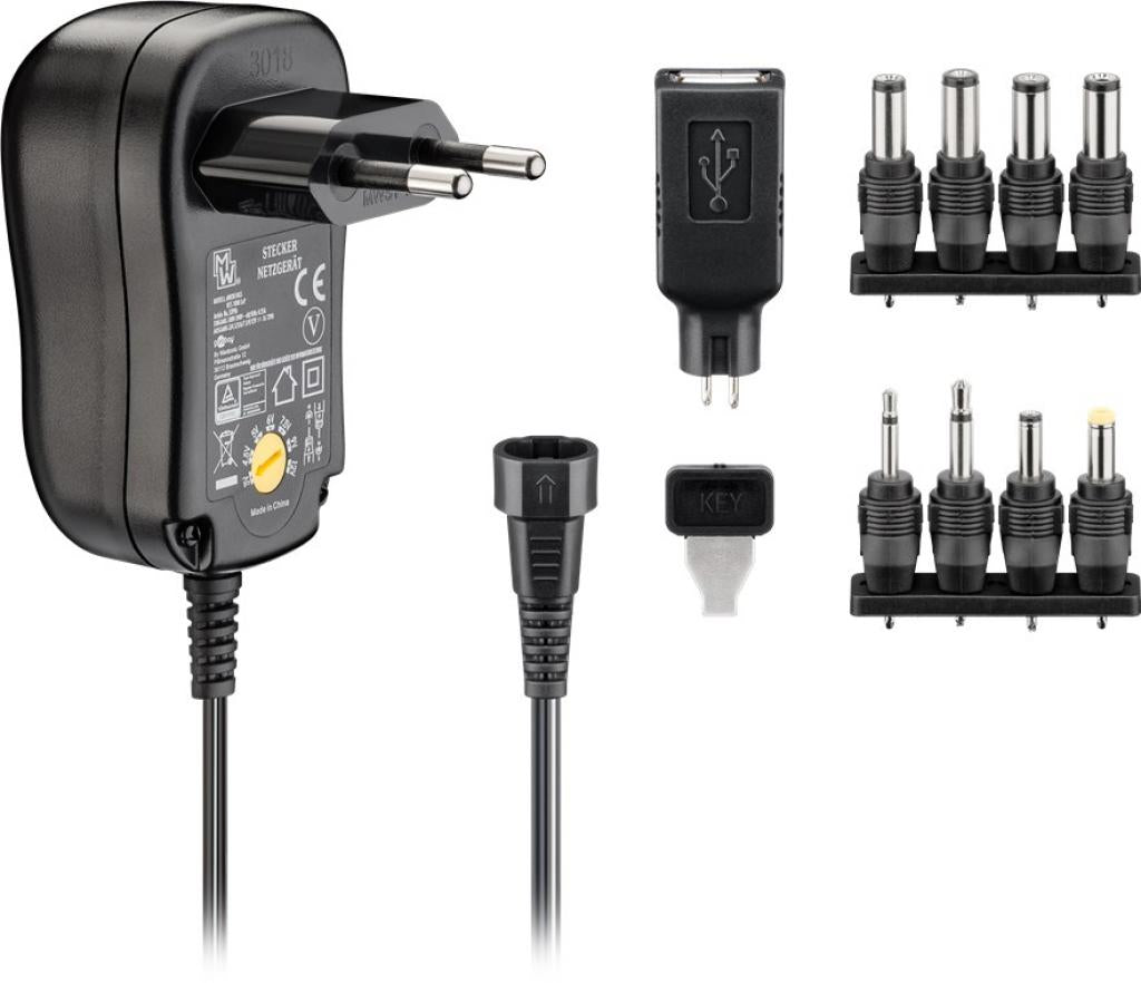 Goobay EcoFriendly Universele Adapter 1000 MA - Detail