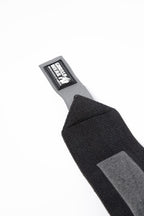 Gorilla Wear Basic Wrist Wraps - Zwart/Grijs - Detail
