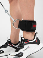 Gorilla Wear Ankle Straps - Zwart - Detail