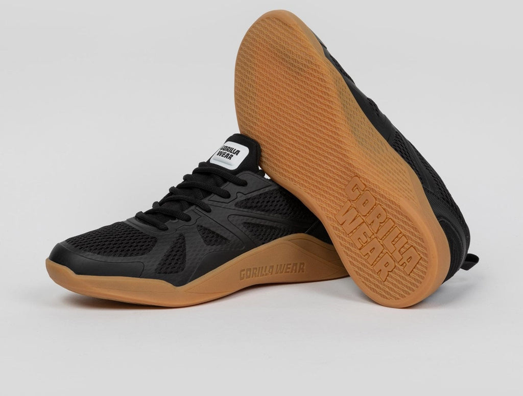 Gorilla Wear Gym Hybrids Sportschoenen - Zwart/Bruin - Detail