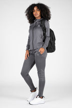 Gorilla Wear Halsey Trainingsbroek - Grijs - Detail