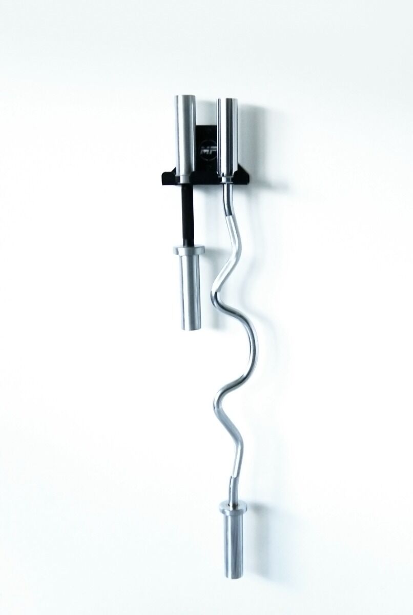 Muscle Power Opbergbeugel voor 2 Halterstangen - Detail