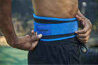 Harbinger Foam Core Lifting Belt - 4,5 inch - Unisex - Blauw - Detail