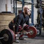 Harbinger Red Line Knee Wraps - Detail