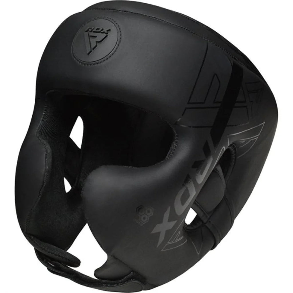 RDX Sports F6 Kara Hoofdbeschermer - Zwart - Detail