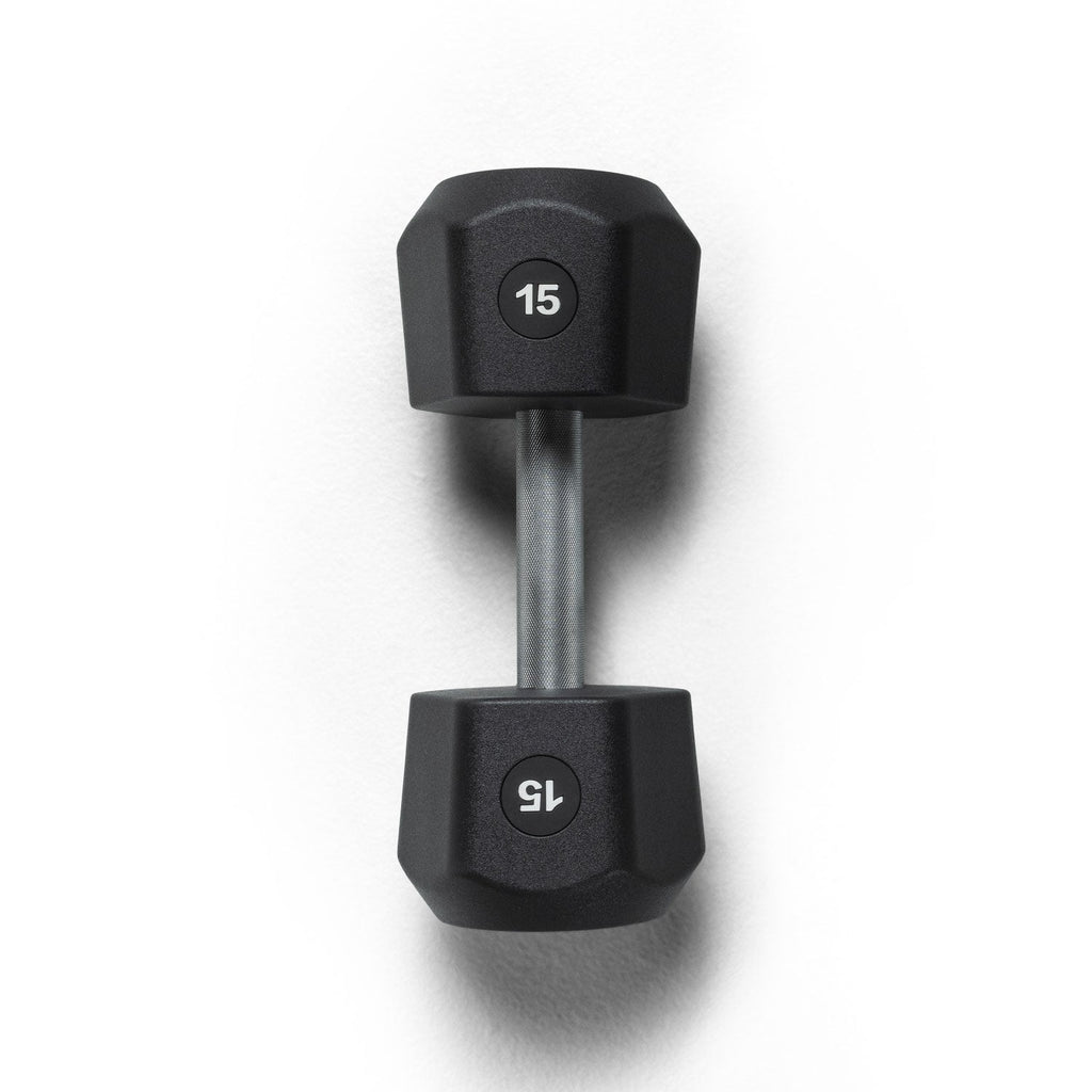 Centr x Hyrox Urethane Hexagon Dumbbell - 15 kg - Detail