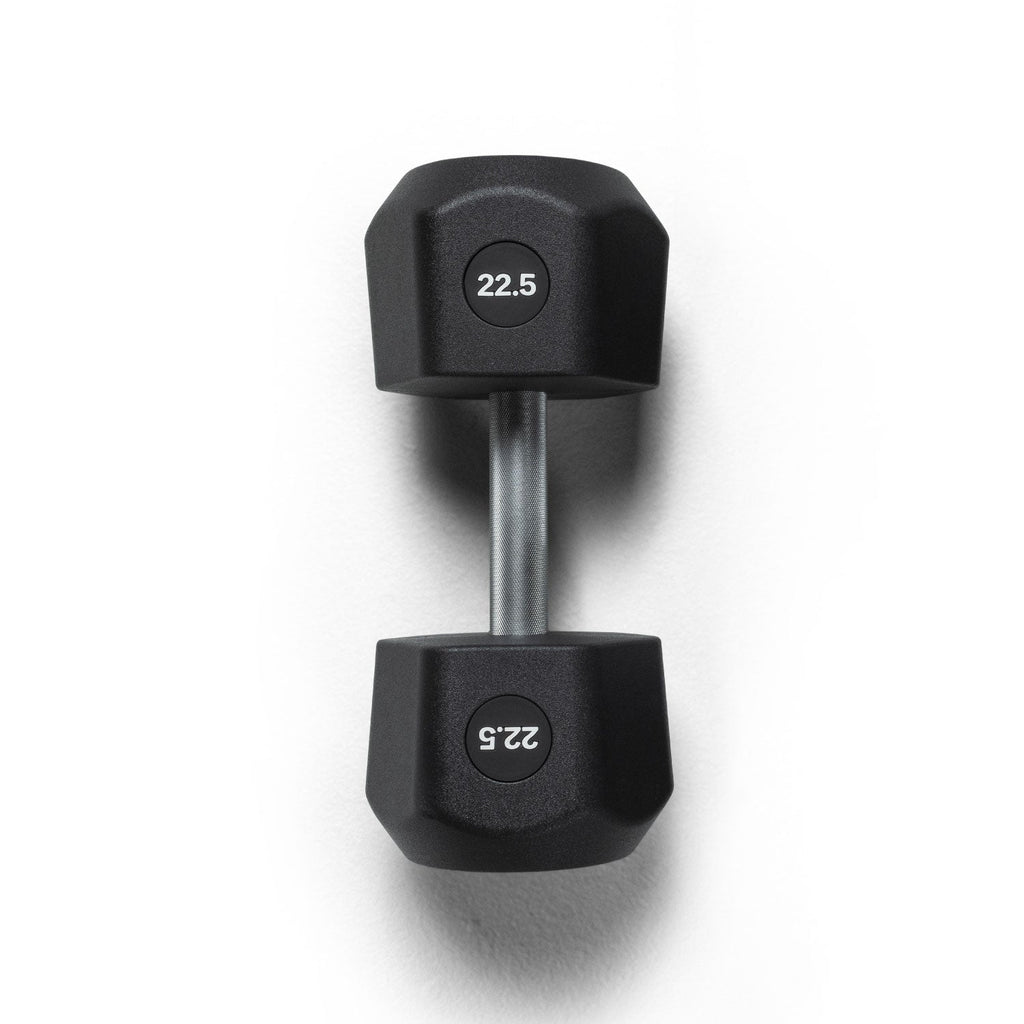 Centr x Hyrox Urethane Hexagon Dumbbell - 22,5 kg - Detail