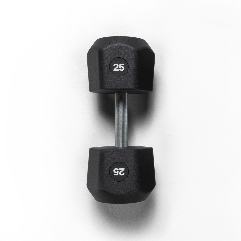 Centr x Hyrox Urethane Hexagon Dumbbell - 25 kg - Detail