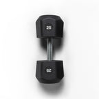 Centr x Hyrox Urethane Hexagon Dumbbell - 25 kg - Detail