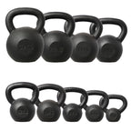HMS Kettlebell - Gietijzer - 24 kg - Zwart - Detail