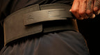 Reeva Lifting Belt van Nubik Leer - Zwarte RVS Gesp - 13 mm - Detail