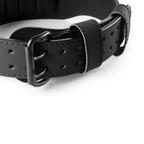 Reeva Lifting Belt van Microfiber Leer - Halterriem - 6 mm - Zwart - Detail