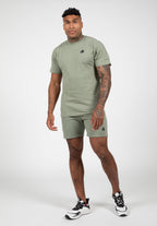 Gorilla Wear Leon Sweat Shorts - Groen - Detail