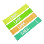 Lifemaxx LMX Mini Weerstandsband - Sterk - Blauw - 10 stuks - Detail