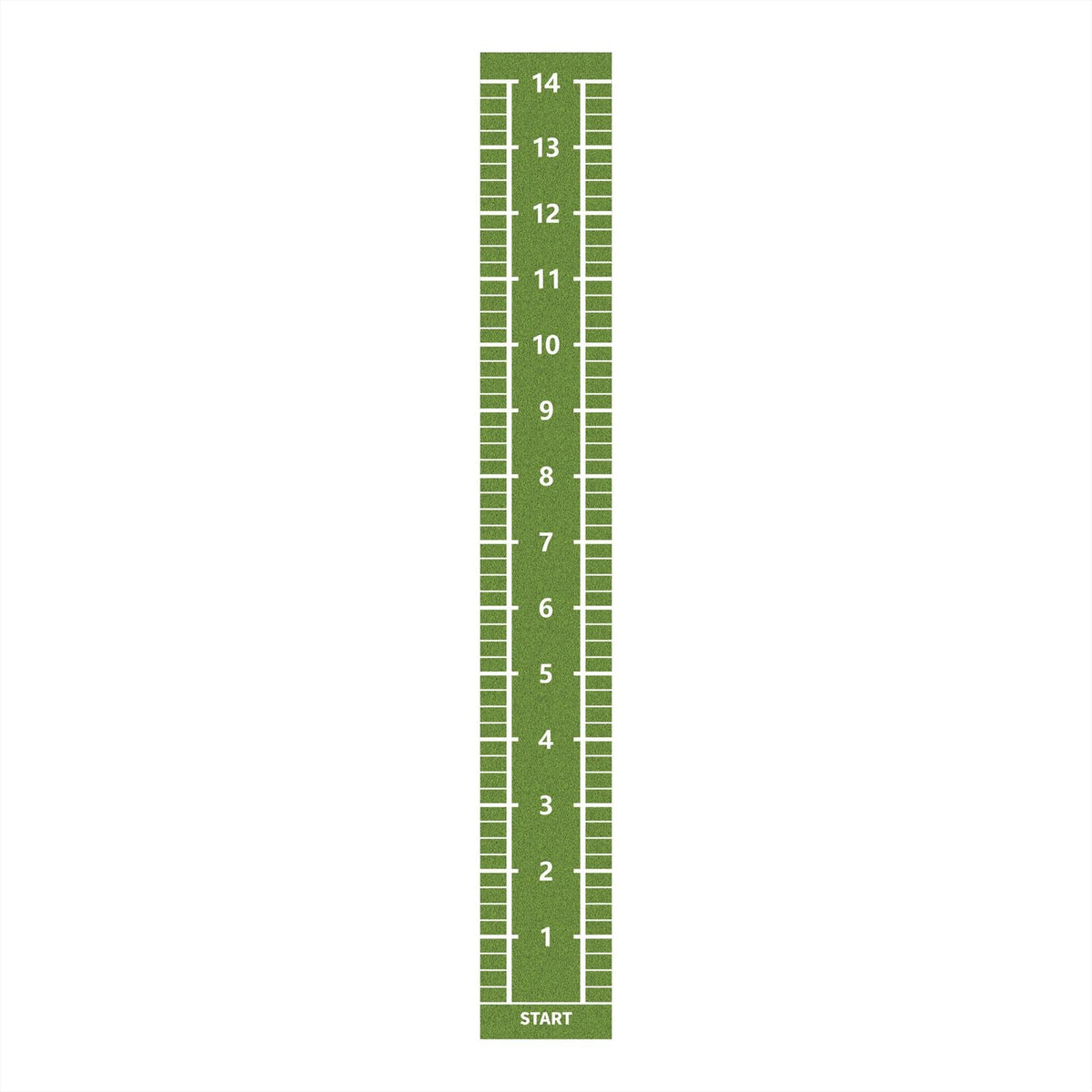 Lifemaxx Sprinttrack - Kunstgras - 2 x 15 m - Groen - Detail