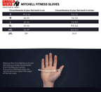 Gorilla Wear Mitchell Training Gloves - Fitness Handschoenen - Zwart - Detail