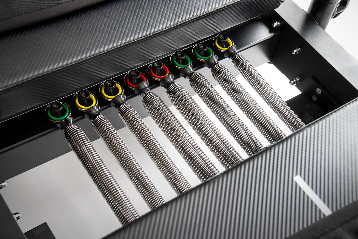 Mewave Pilates Megaformer - Zwart - Detail