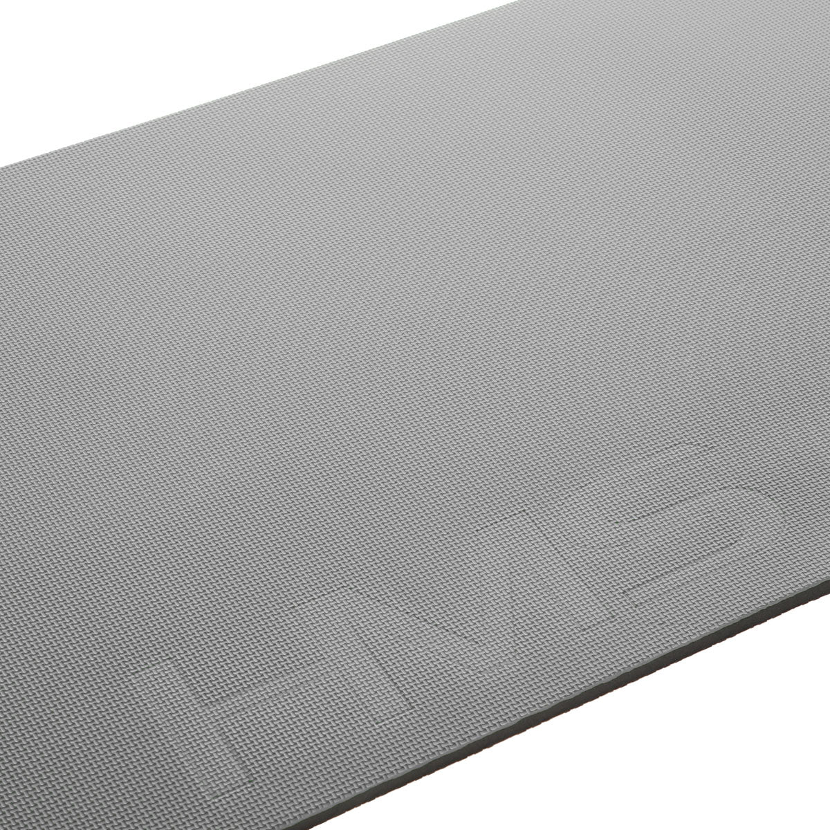 HMS Fitness Mat - Grijs/Zwart - 15 mm - Detail