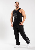 Gorilla Wear Monterey Tank Top - Zwart/Grijs - Detail