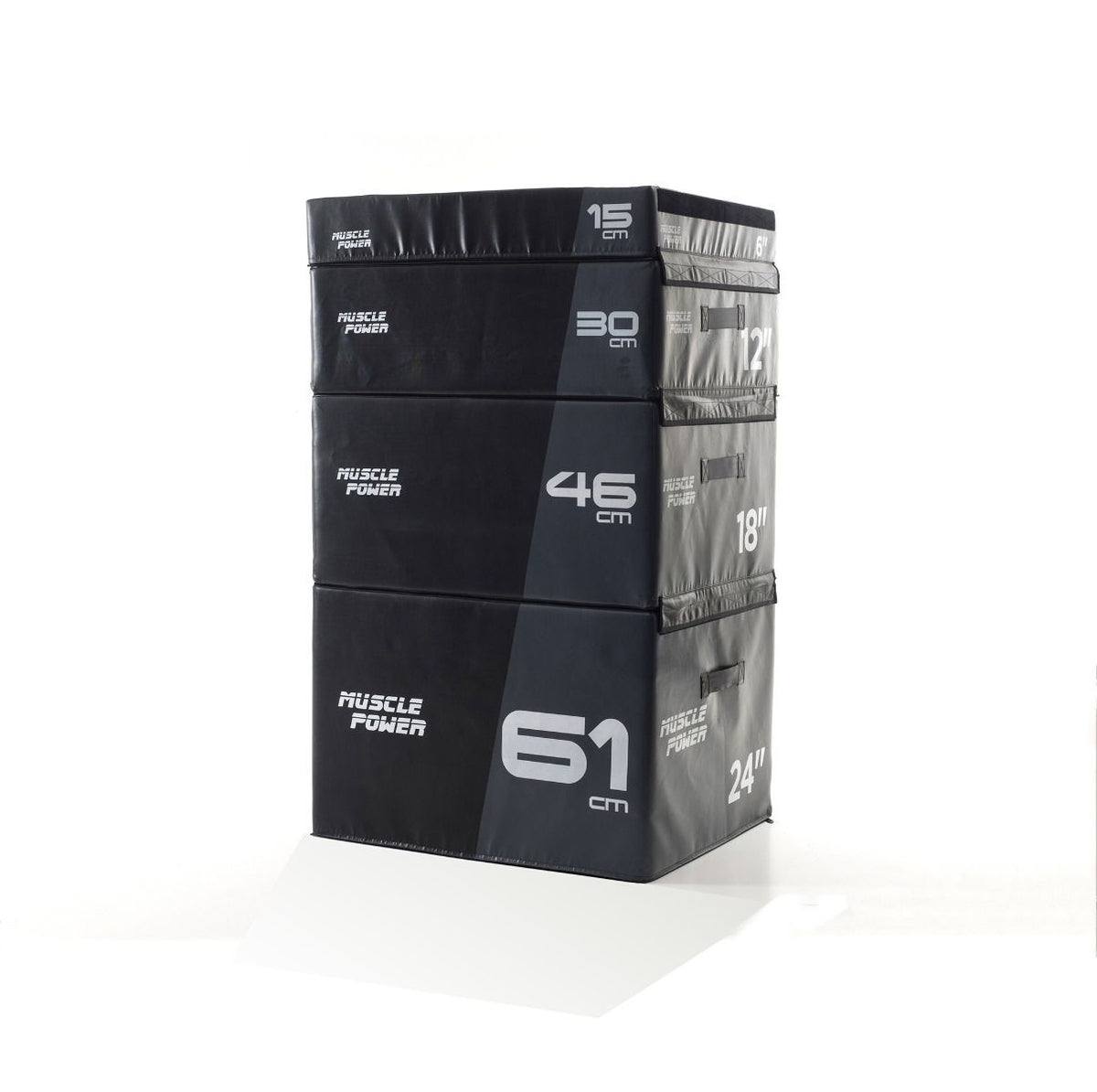 Muscle Power Safe Plyo Box 24 - 61 cm - Detail