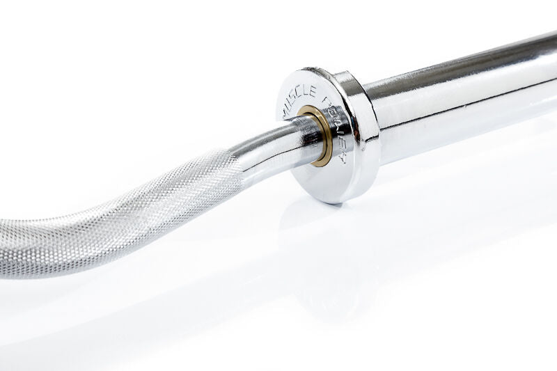 Muscle Power Olympische Super Curl Bar - Detail