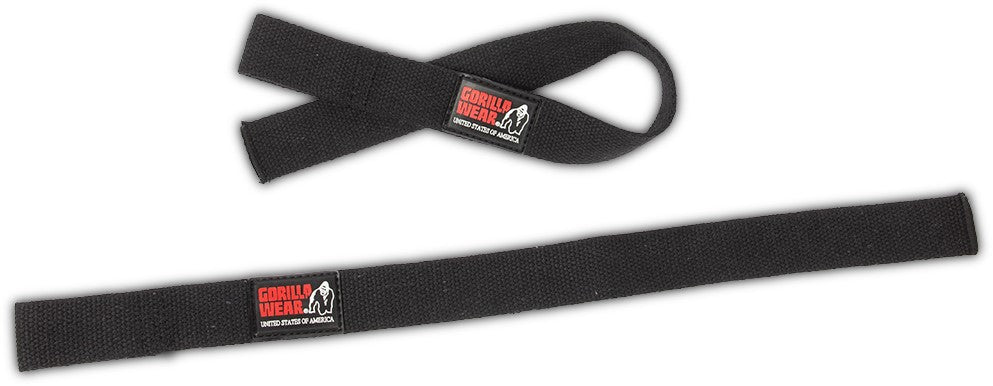Gorilla Wear Non-Gevoerde Lifting Straps - Detail