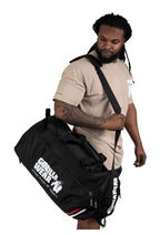 Gorilla Wear Norris Hybride Sporttas/Rugtas - Zwart - Detail