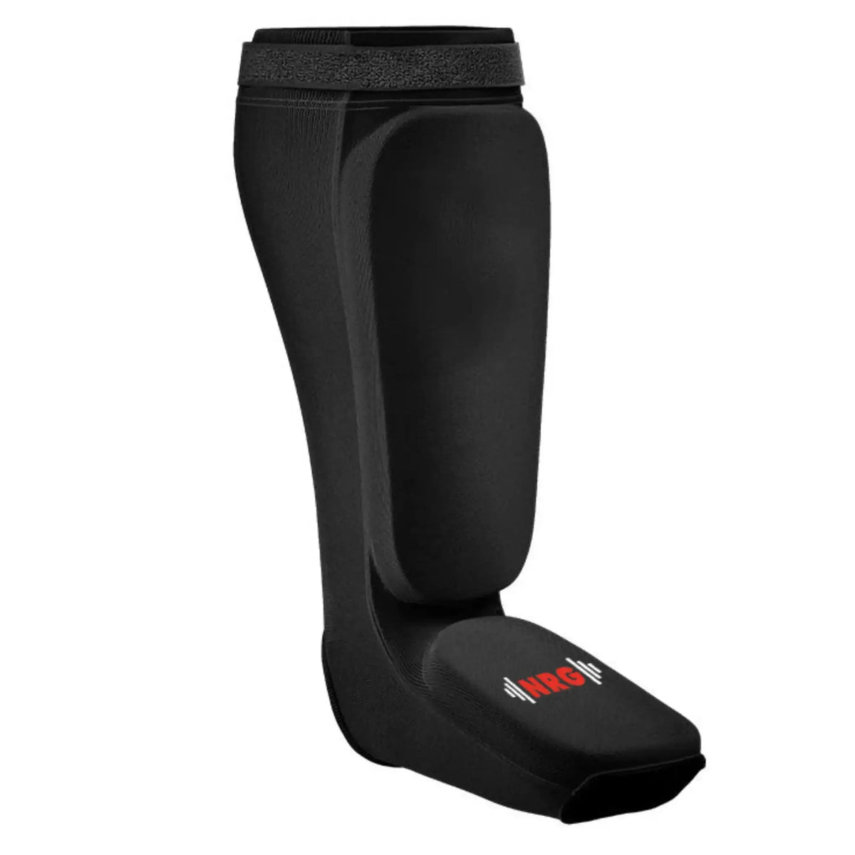 NRG Fitness SIBB Scheenbeschermers Shin & Instep - Zwart - Detail