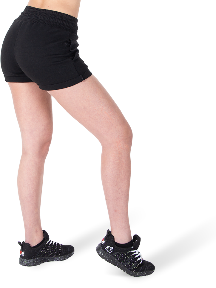 Gorilla Wear Pixley Sweatshorts - Zwart - Detail
