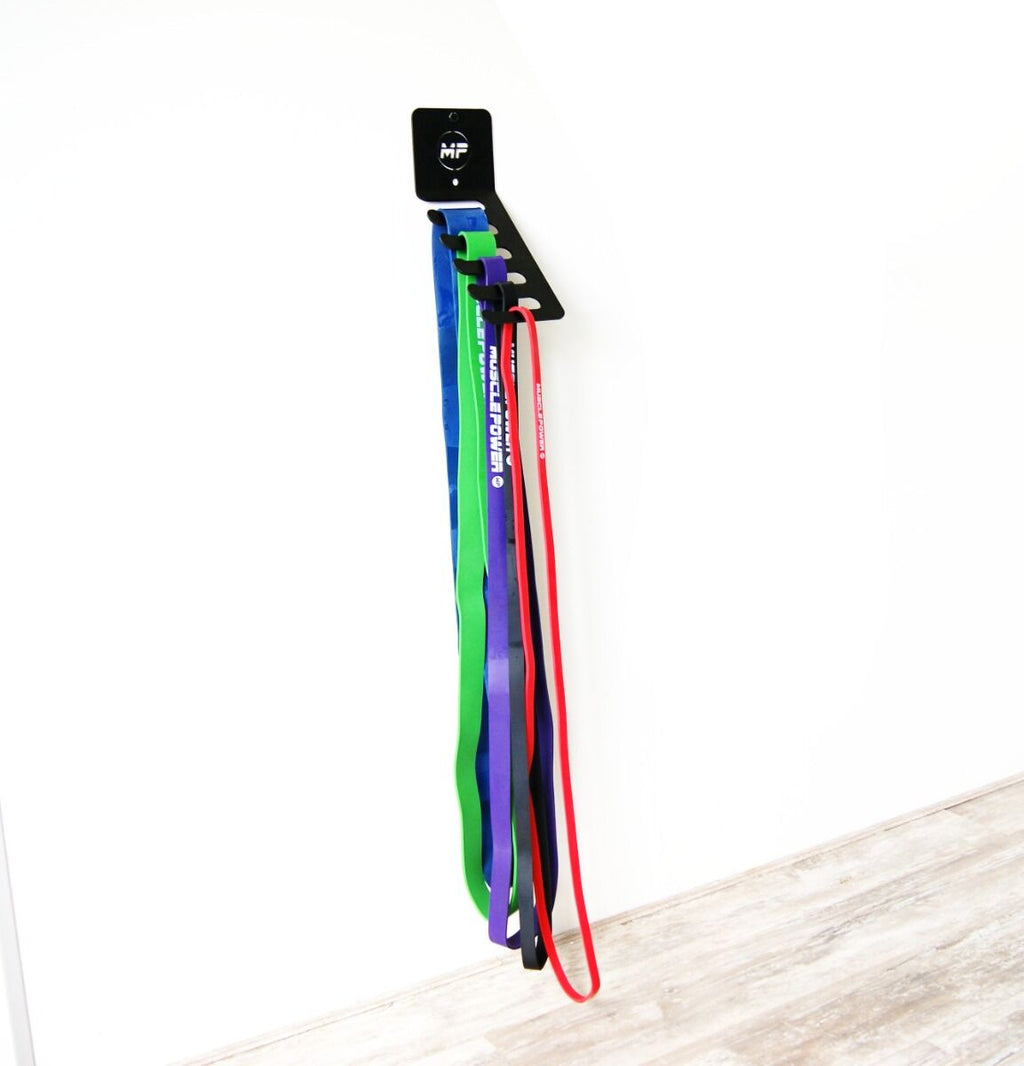 Muscle Power Ophangbeugel voor 5 Powerbands - Detail