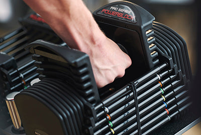 PowerBlock PRO 50 Verstelbare Dumbbell Set - Detail