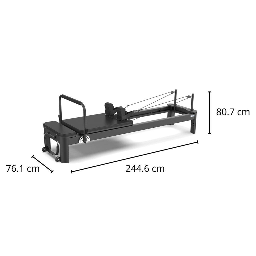 Toorx Liveness Aluminum Reformer PTX 7500 - Black Pearl - Detail