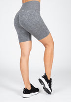 Gorilla Wear Quincy Seamless Cycling Shorts - Grijs - Detail