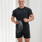Reeva Premium Active Tee - Sport T-shirt - Zwart - Detail
