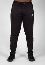 Gorilla Wear Reydon Mesh Trainingsbroek 2.0 - Zwart - Vooraanzicht