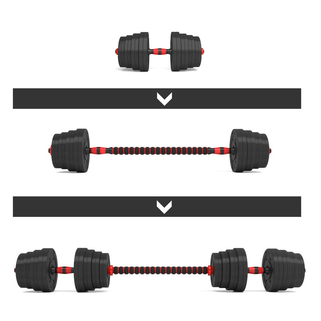 HMS Verstelbare Halter en Dumbbell Set - 30 kg - Detail