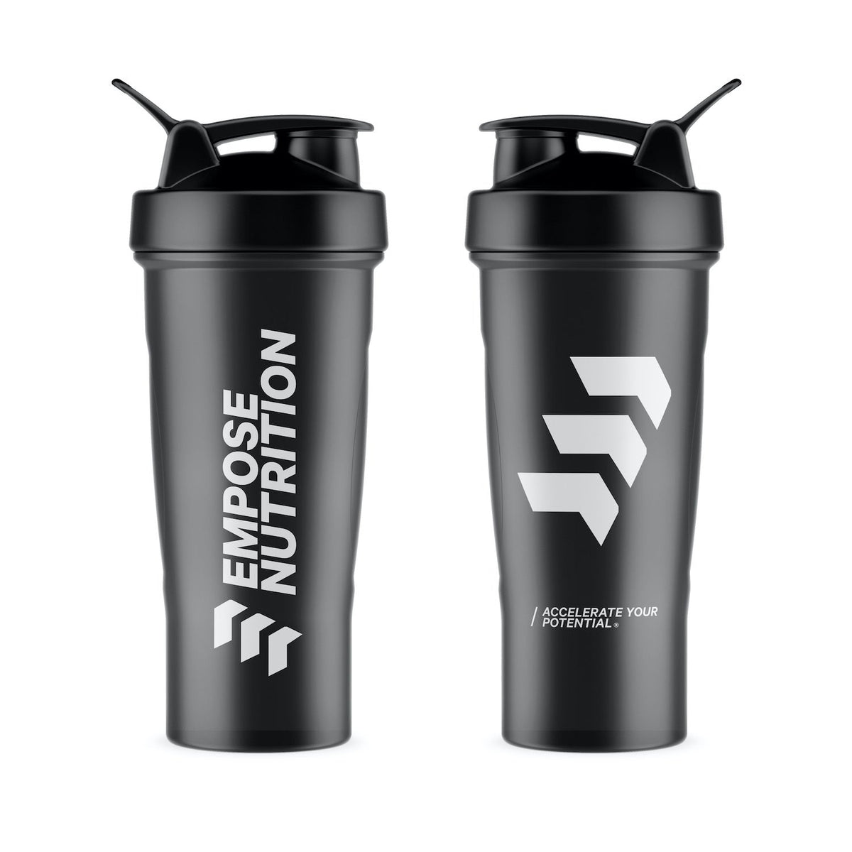 Empose Nutrition Shake Beker - 600 ml - Zwart - Detail