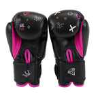 Super Pro Combat Gear Bokshandschoenen Kids Bear - Zwart/Roze - Detail