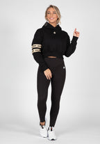 Gorilla Wear Tracey Cropped Hoodie - Zwart - Detail