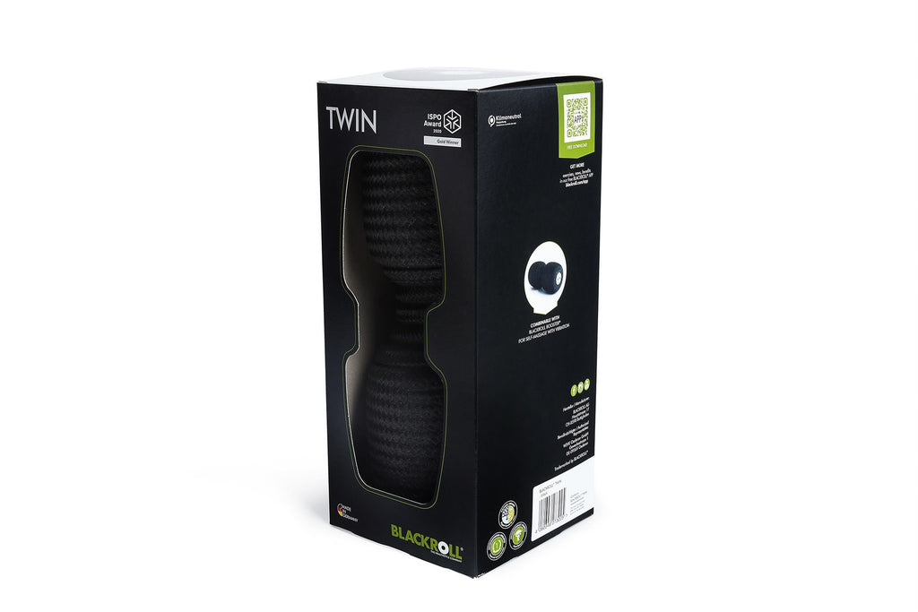 Blackroll Twin Foam Roller - 30 cm - Zwart - Detail