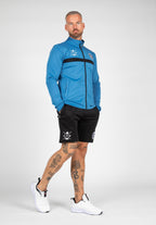 Gorilla Wear Vernon Trainingsjas - Blauw - Detail