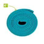 VirtuFit Premium Yogamat - 183 x 61 x 0,4 cm - Ocean Green Forest - Detail