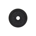 VirtuFit Gietijzeren Halterschijf - Halter gewicht - 30 mm - 2,5 kg - Zwart - Detail