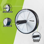 VirtuFit Dubbel Buikspierwiel - Ab Wheel - Detail