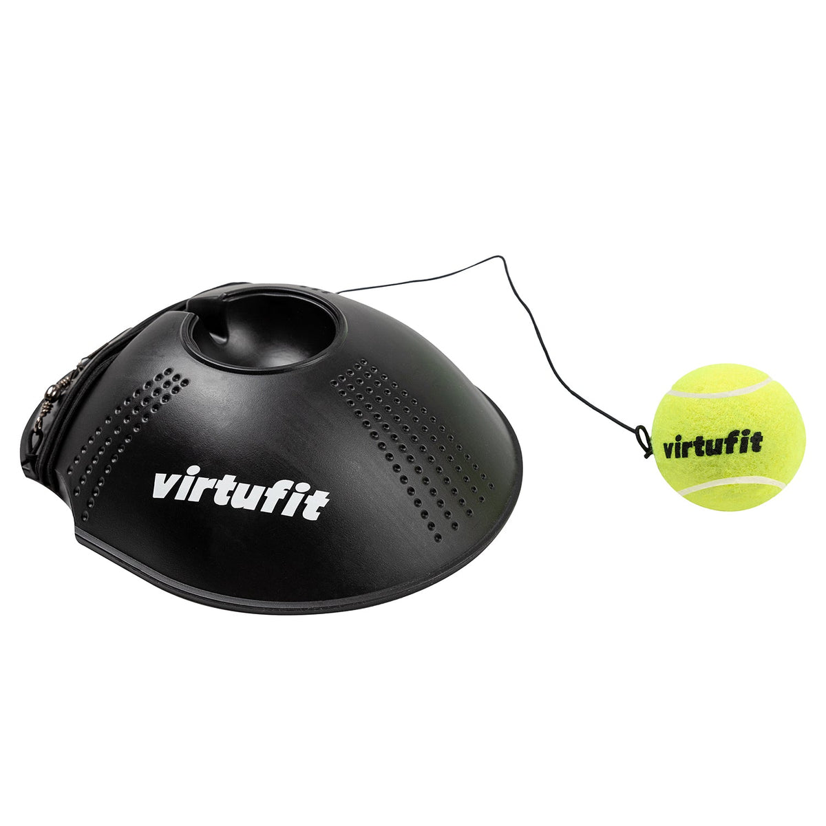 VirtuFit Tennistrainer - Incl. 3 ballen met elastisch koord - Detail