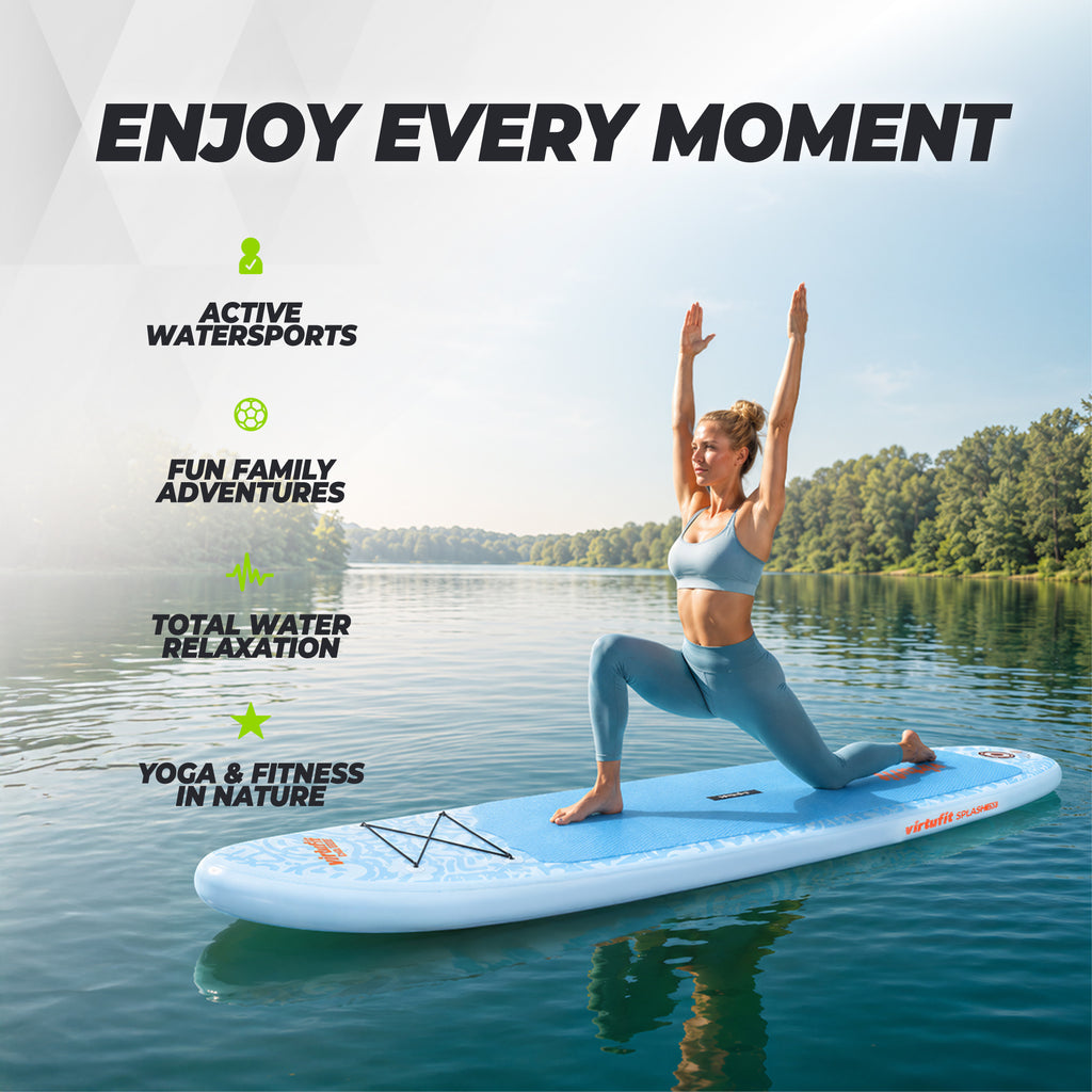 VirtuFit Supboard Splash 255 - Doodle Blue - Met accessoires en draagtas - Tweedekans