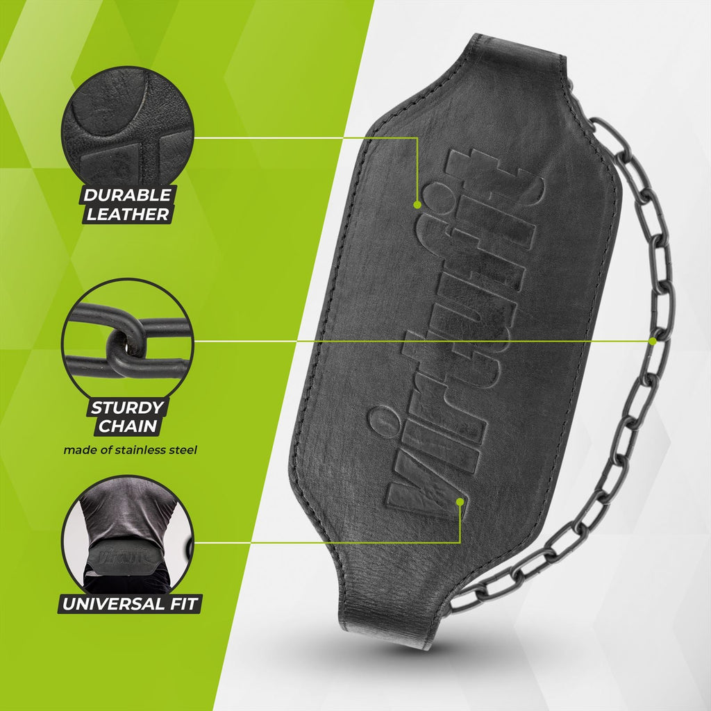 VirtuFit Leren Dip Belt Pro - Detail