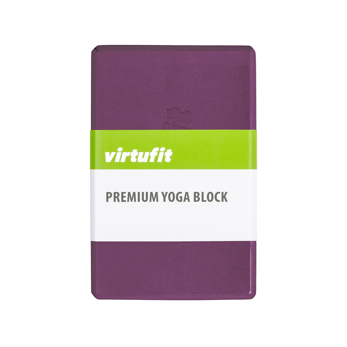 VirtuFit Premium Yoga Blok - EVA Foam - Mulberry - Detail