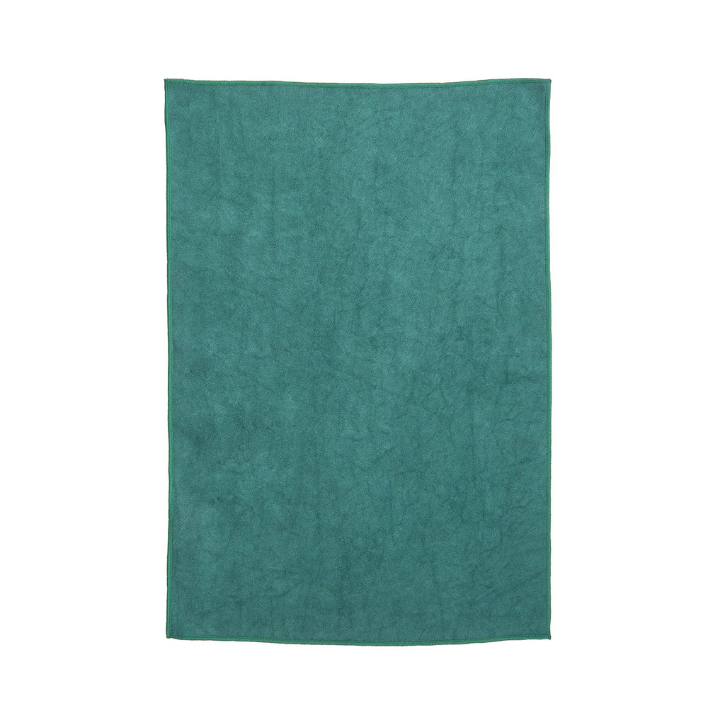 VirtuFit Premium Yoga Microvezel Handdoek - 76 x 51 cm -  Ocean Green - Detail