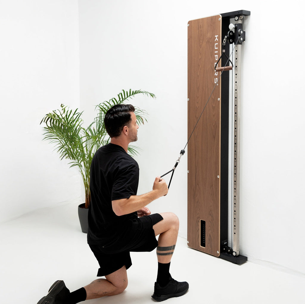 Kuipers Smart Kabelstation - Donker Walnoot - Detail